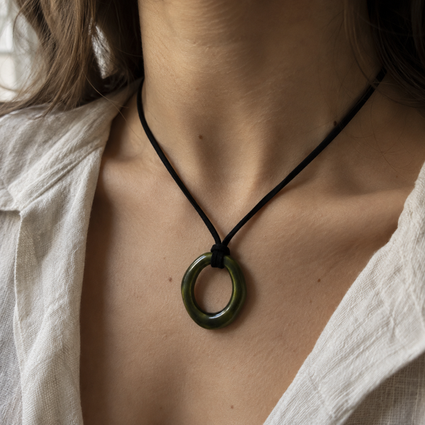 Moss Ring Pendant